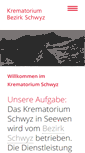 Mobile Screenshot of krematorium-sz.ch